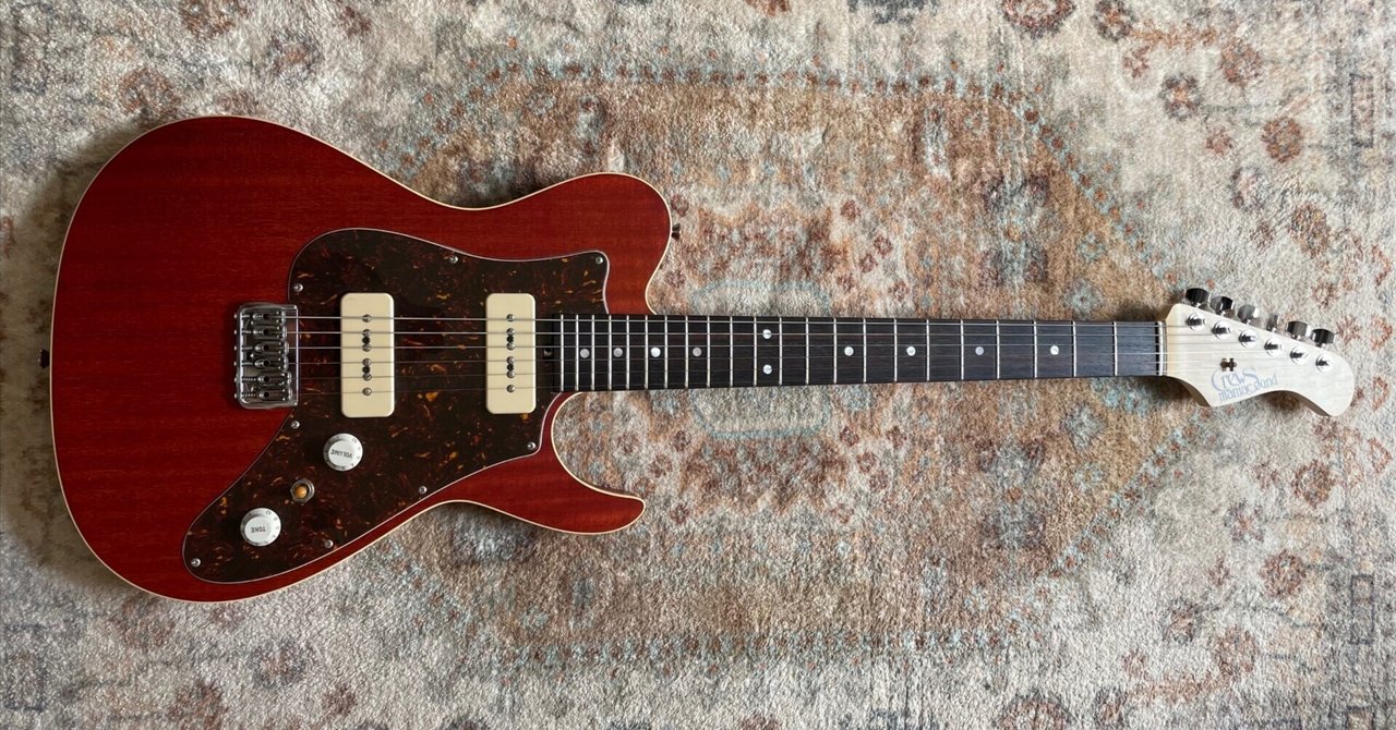 ギター紹介】Crews Maniac Sound VEGAS V2.｜ナ〆ナナメ