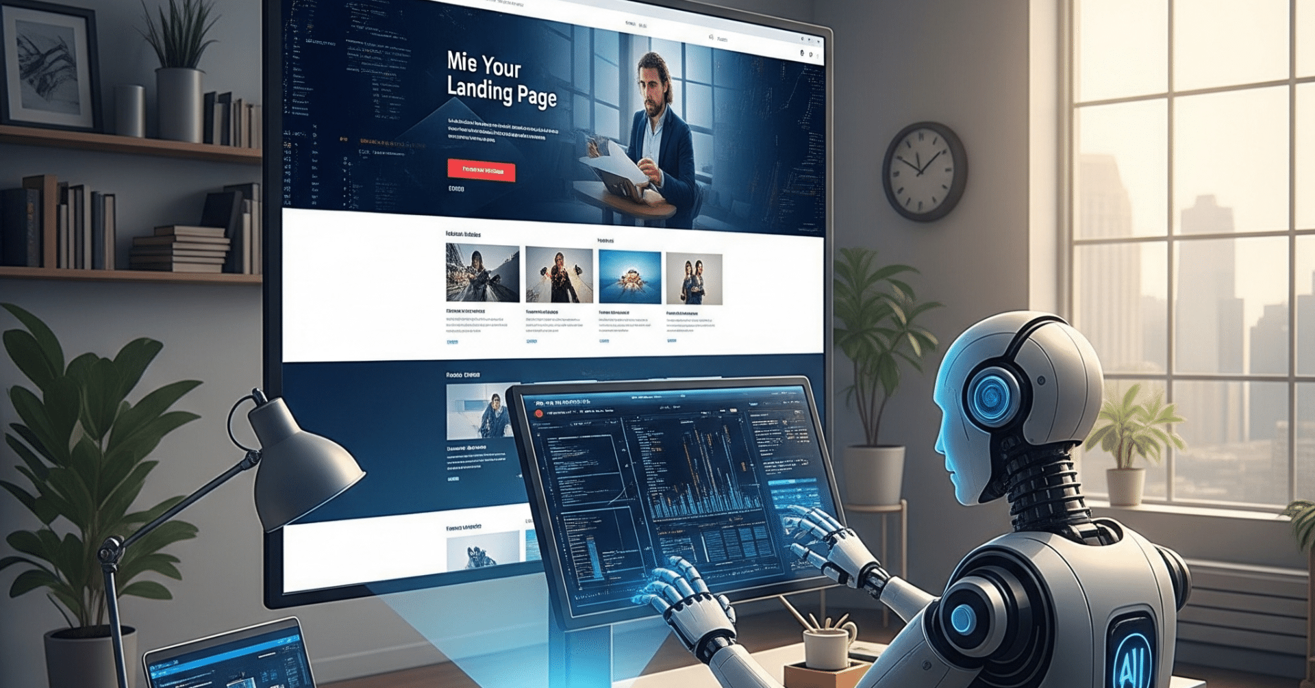 レベル2】LP制作(Google Colab編)：GeminiとVibeCodingに挑戦！｜メイシン