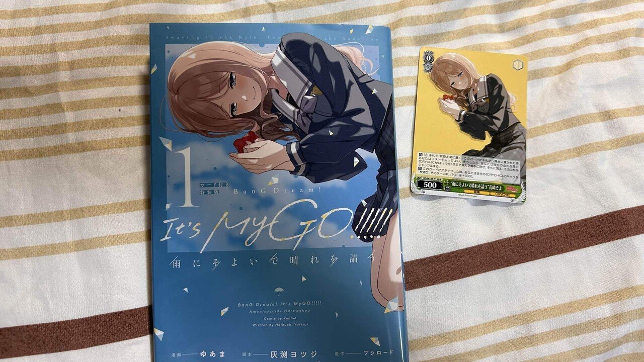 2025年6月17日の雑記: BanG Dream! It's MyGO!!!!! 雨にそよいで晴れを