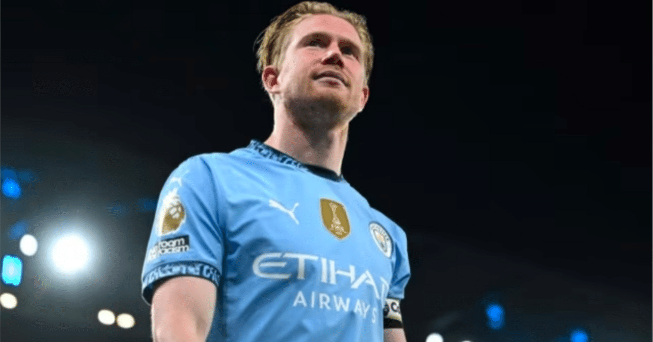 マンチェスターシティを退団したデブライネの新天地はナポリに決定