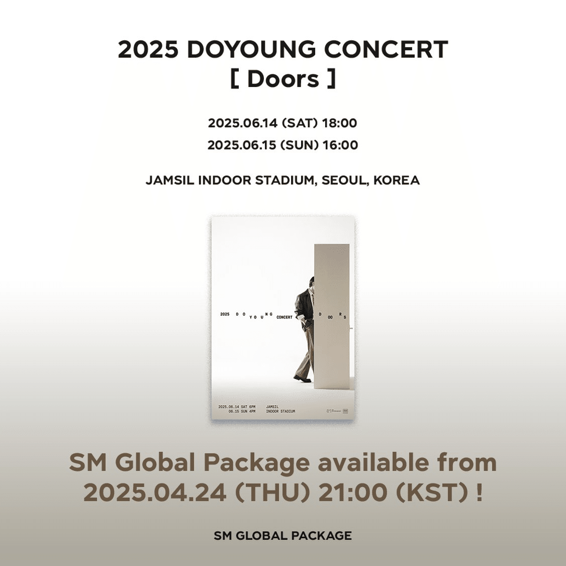 ドヨン DOYOUNG CONCERT [ Doors ] in Seoul ~グロパレポ~｜서윤