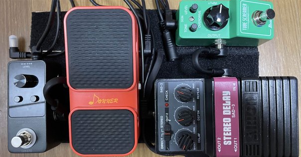 my new gear.】Xotic EP Booster 初期型（4台目