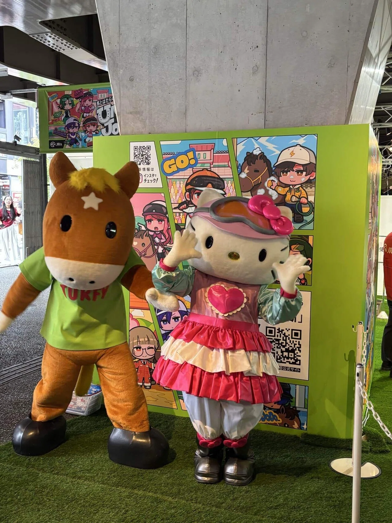 JRA 乗馬するキティちゃん ストラップ 【公式通販】