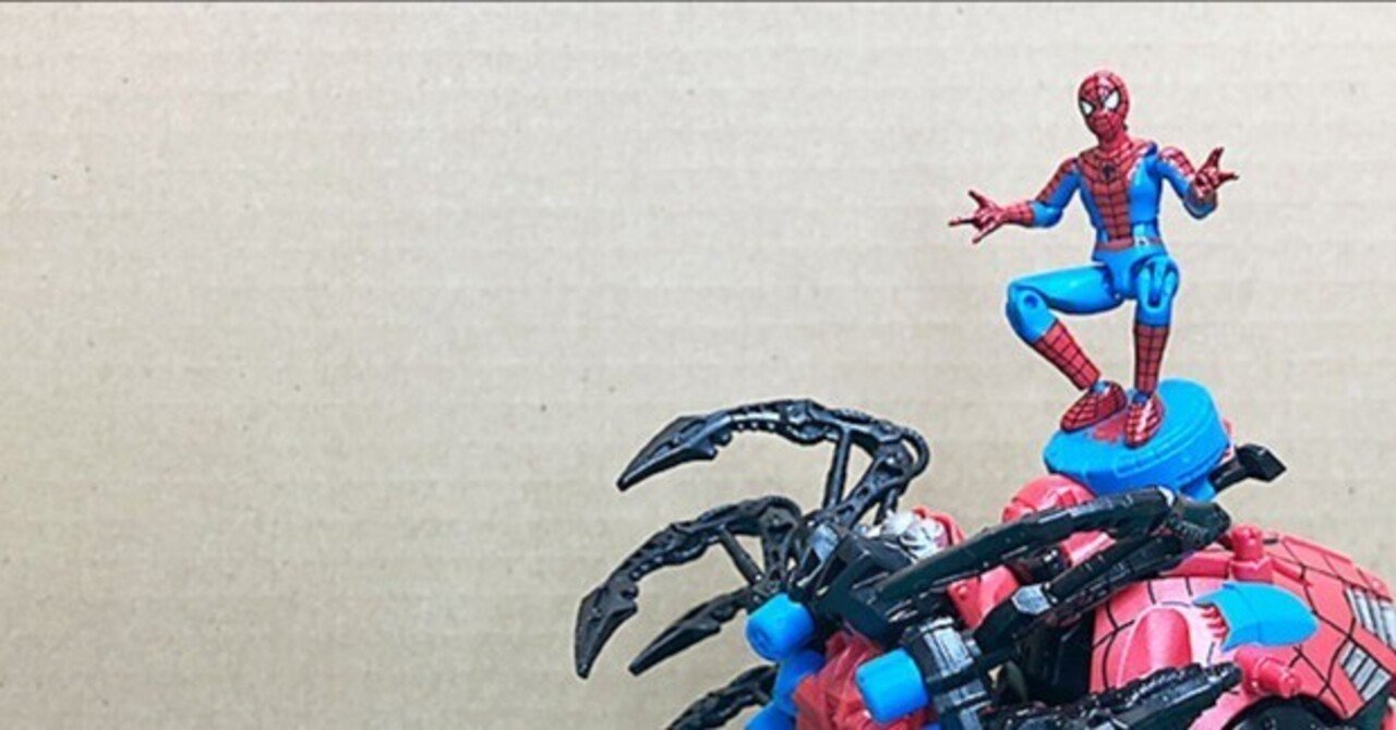 キモさ全開ゼンマイおもちゃ。【ゾイド】SPIDER ZOIDS SPIDER-MAN