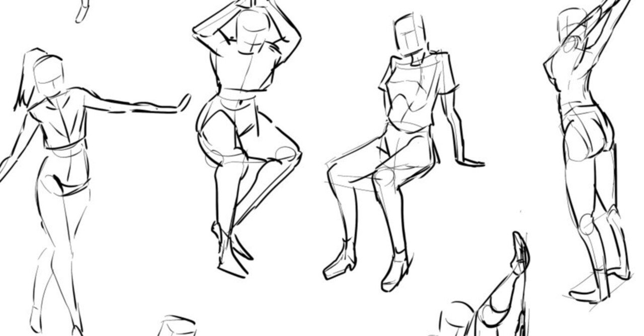 クロッキー（ドローイング）用サイトまとめ｜イズノヤト