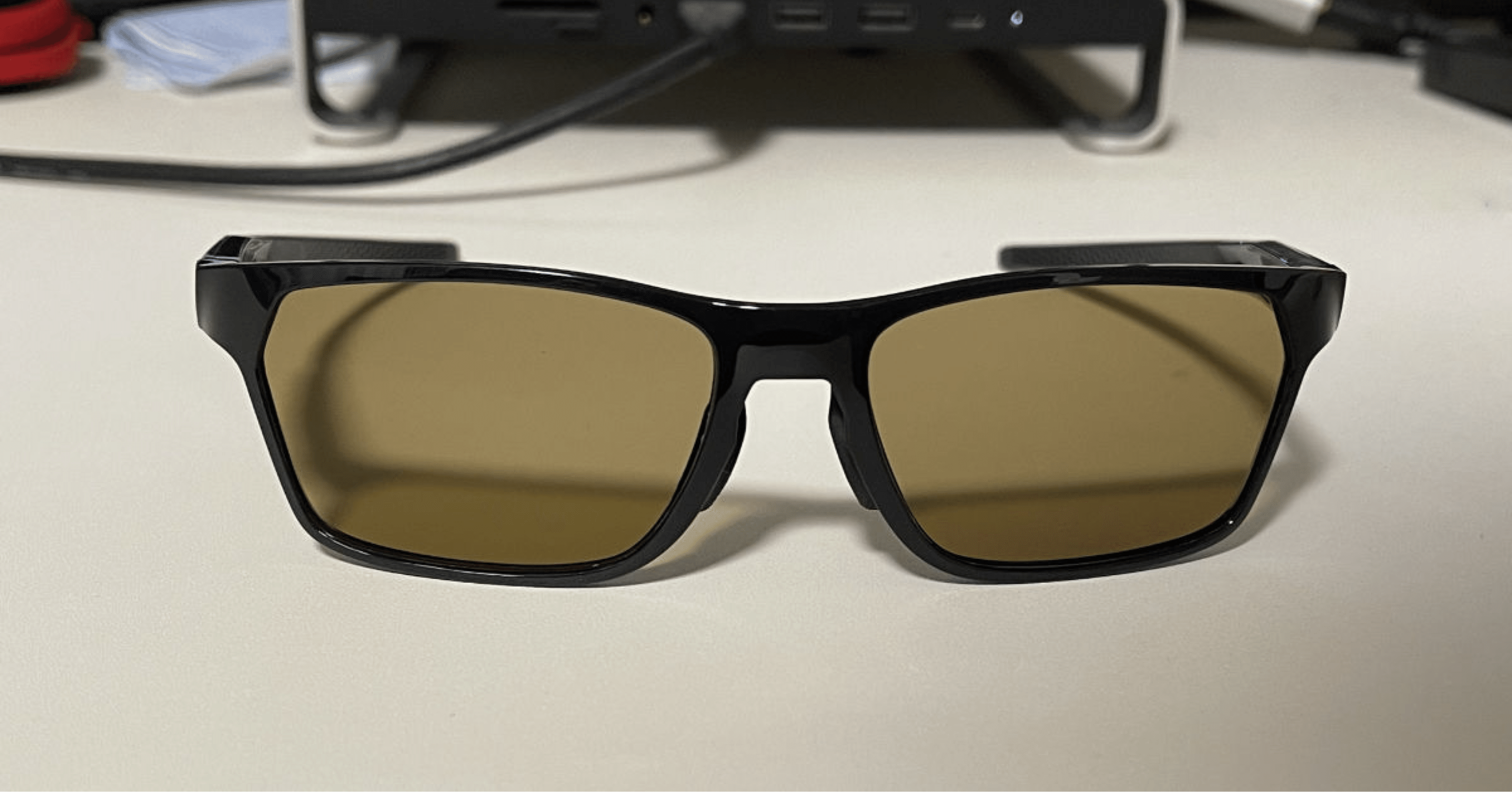 オークリーとタレックスのレンズの組み合わせがエリアトラウトに