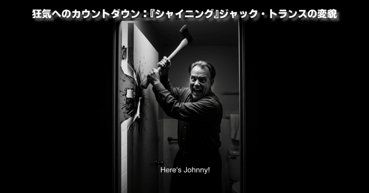 人気の新作 狂気へのカウントダウン：『シャイニング』ジャック・トランスの SF・ファンタジー・ホラー