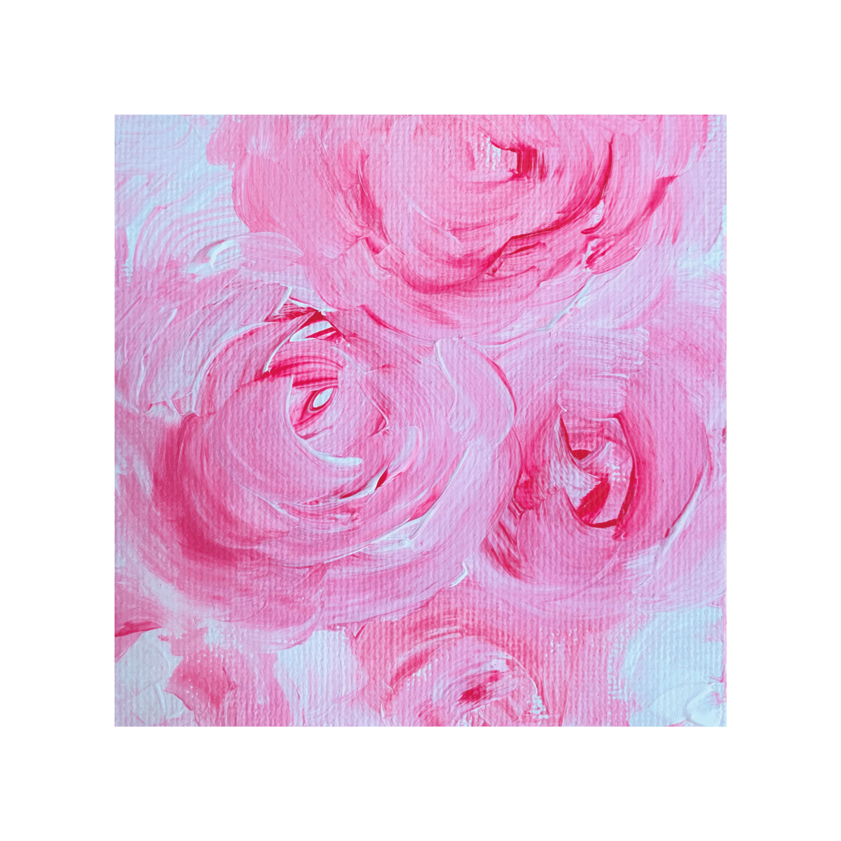 ラナンキュラス 水彩画 原画