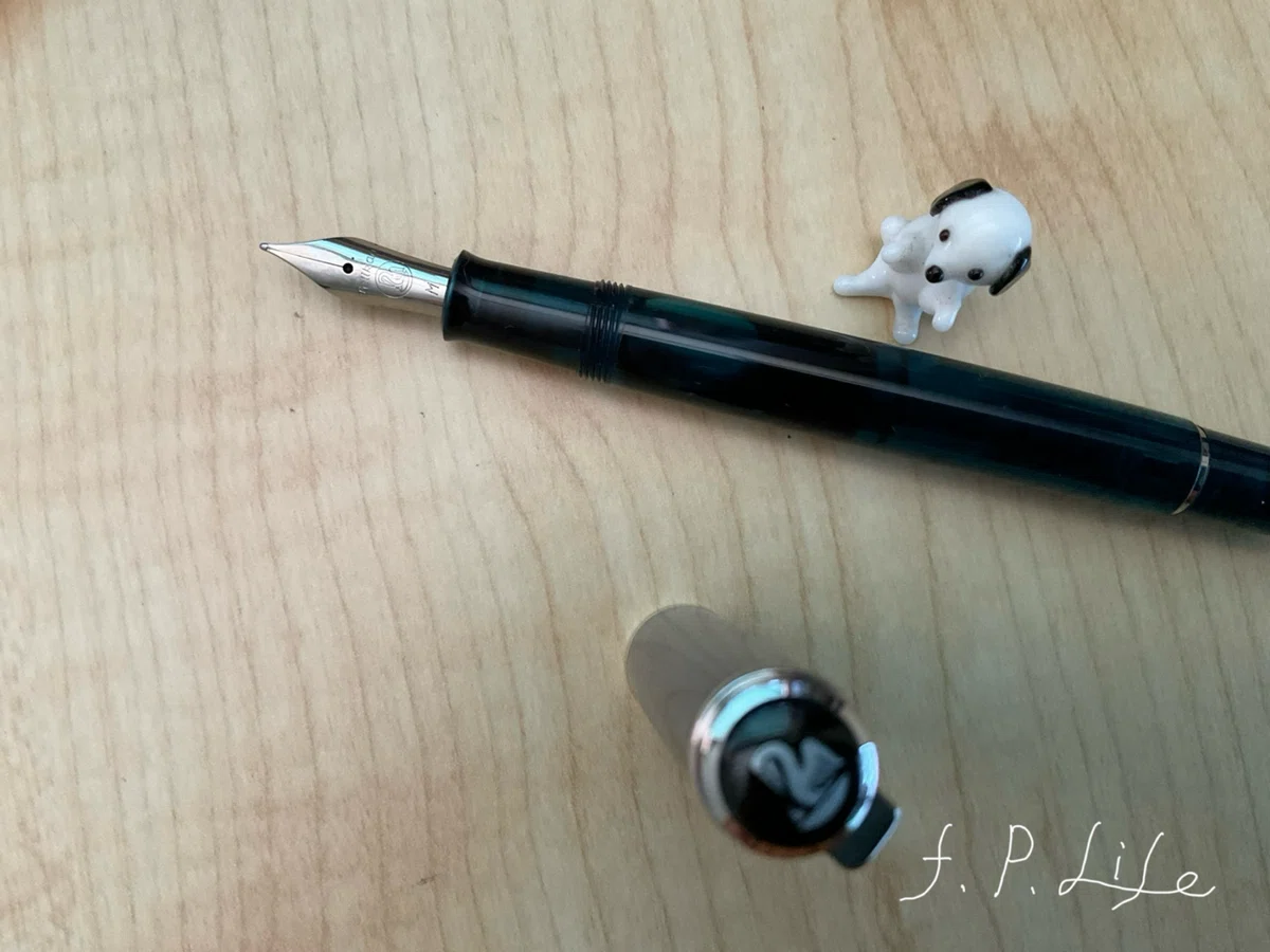 万年筆沼、抜け出せない青緑の誘惑 #13｜りい ~ first-penlife ~