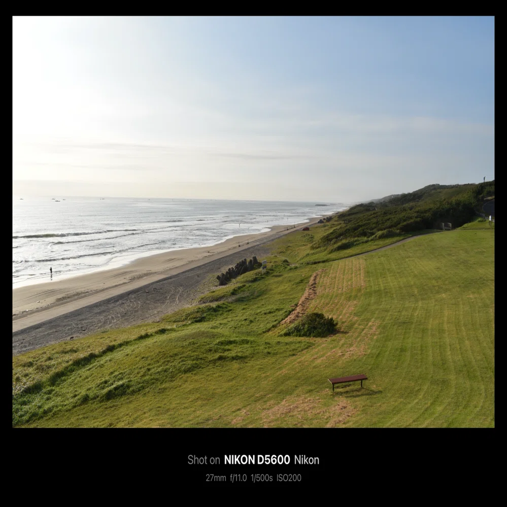 竹田　圭右　海　海岸 大竹海岸鉾田海水浴場 / Otake Beach(Ibaraki, Japan)｜N.Hagimoto