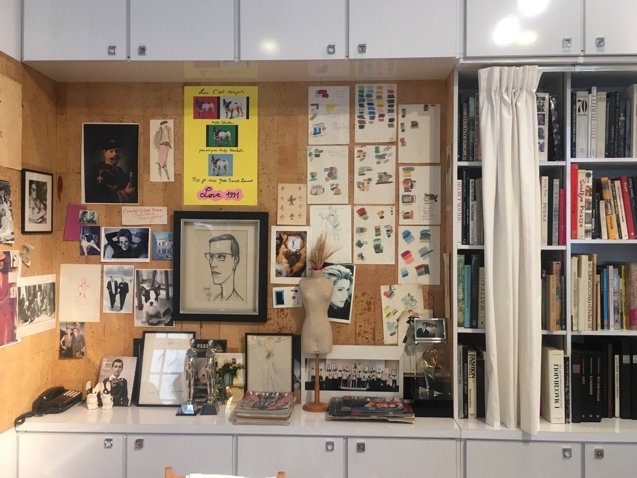 幅広type イヴ・サンローランの家 インテリア本 - 洋書