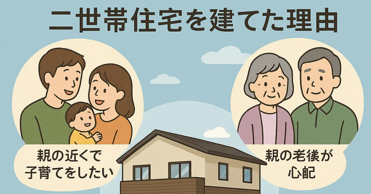 Why I Built a Two-Family Home|二世帯マイスター