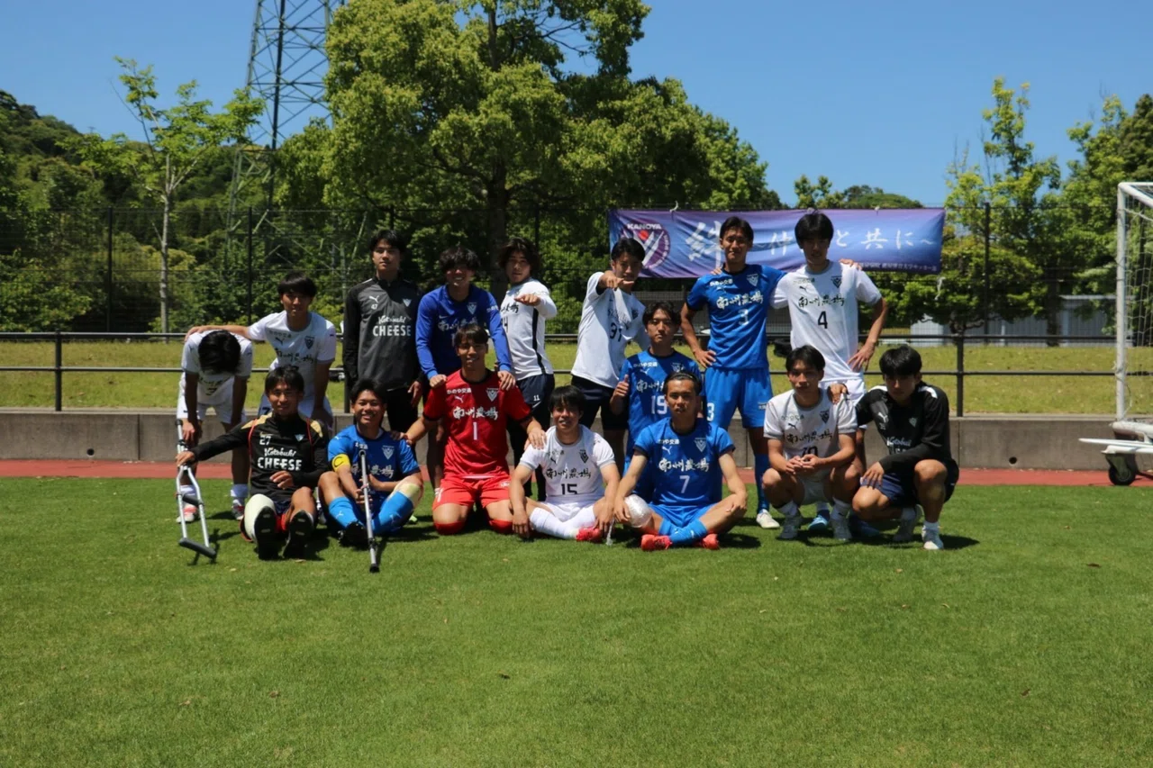 鹿屋体育大学サッカー部ユニフォームセットアップ 🔵新ユニフォーム