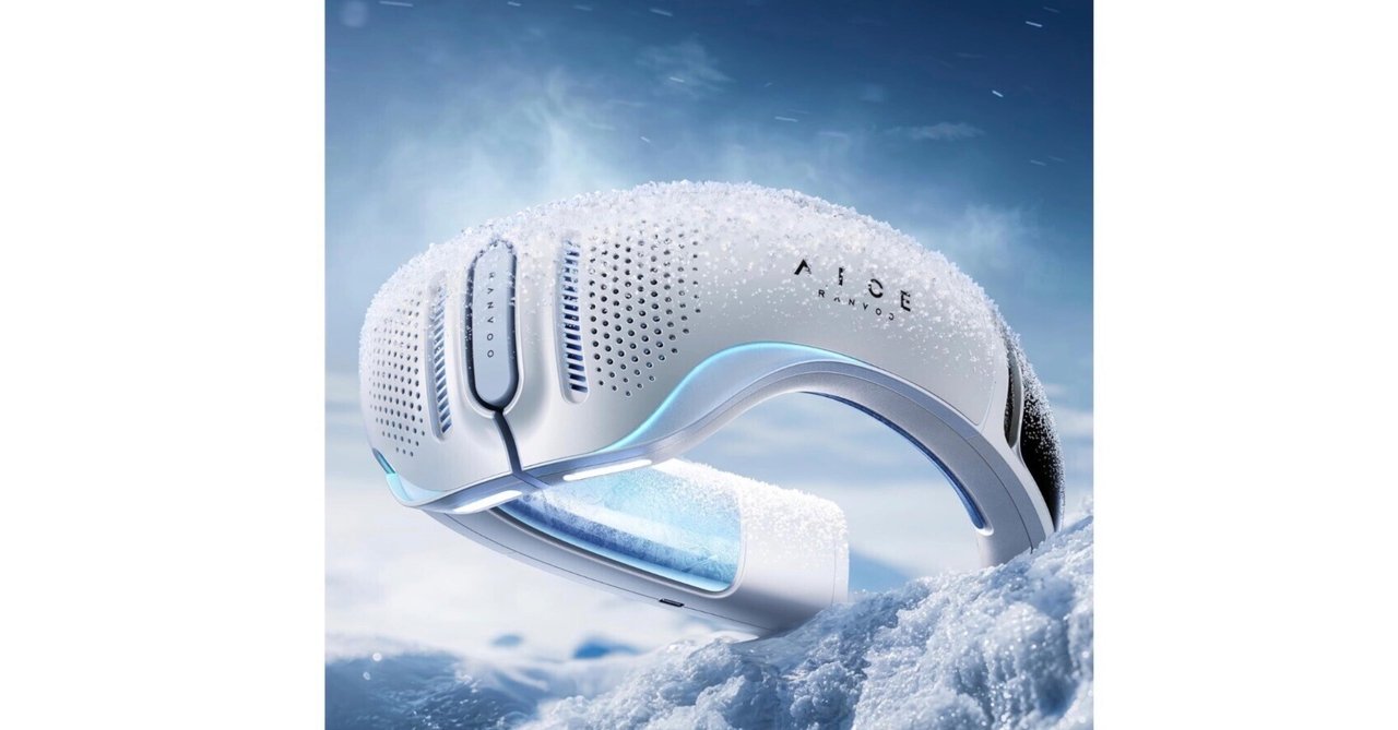 2025年　RANVOO AICE LITE プラス ネッククーラー ホワイト 2025最新モデル AICE LITE プラス RANVOO ネッククーラー 熱中症