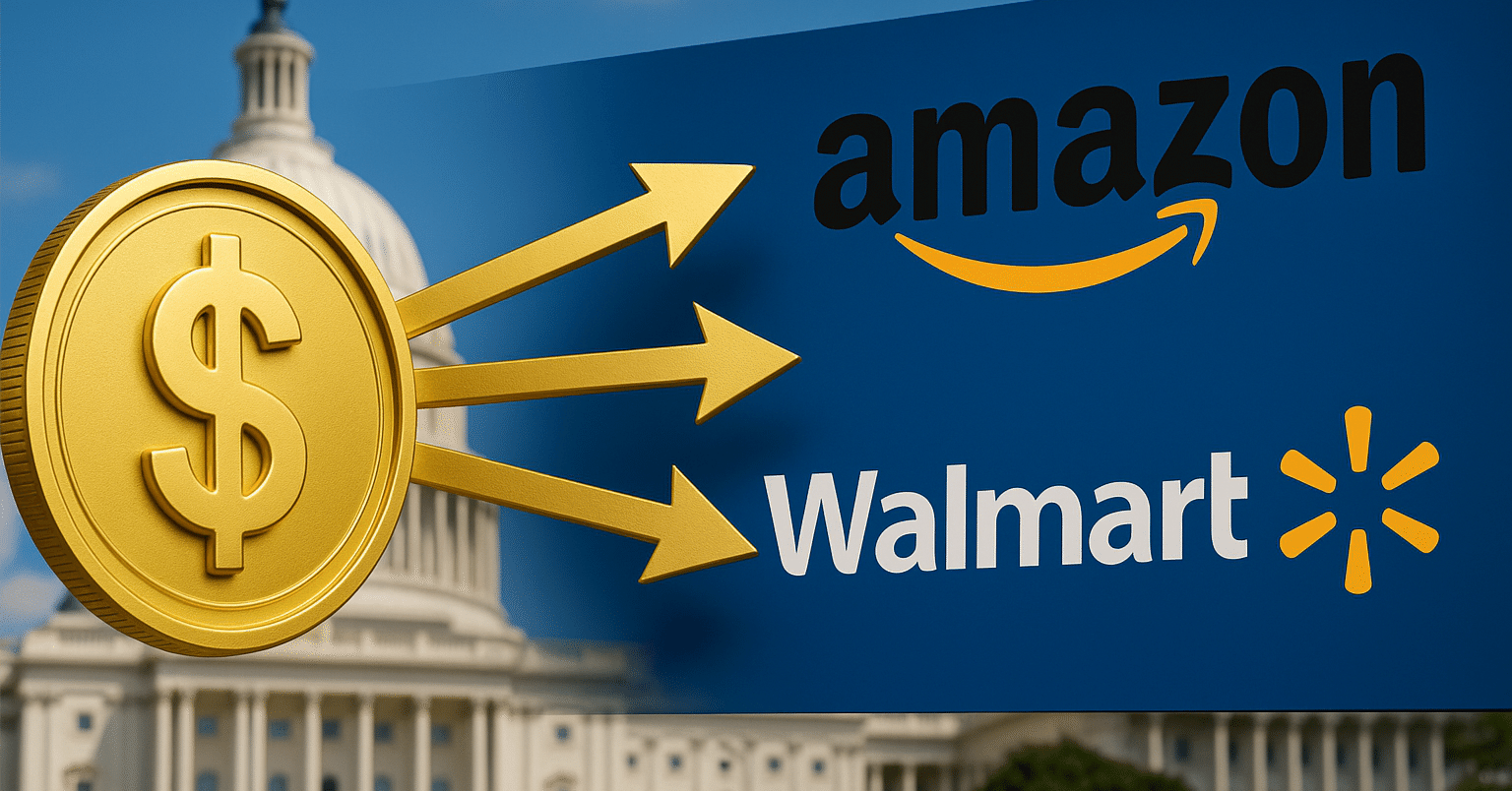 ステーブルコイン法案が米上院通過——AmazonとWalmartに追い風となるか？｜個人投資家 Taka Chan