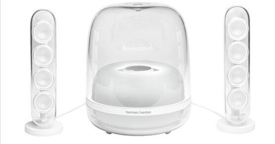 [新品、未開封]harman/kardon SOUNDSTICKS 4スピーカー Harman Kardonのアクティブスピーカー「SoundSticks 4」に新色ブラック