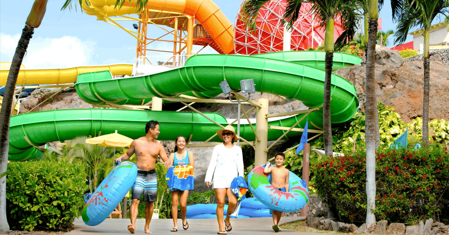 ハワイ観光】ウェットアンドワイルド・ハワイのチケット料金や行き方