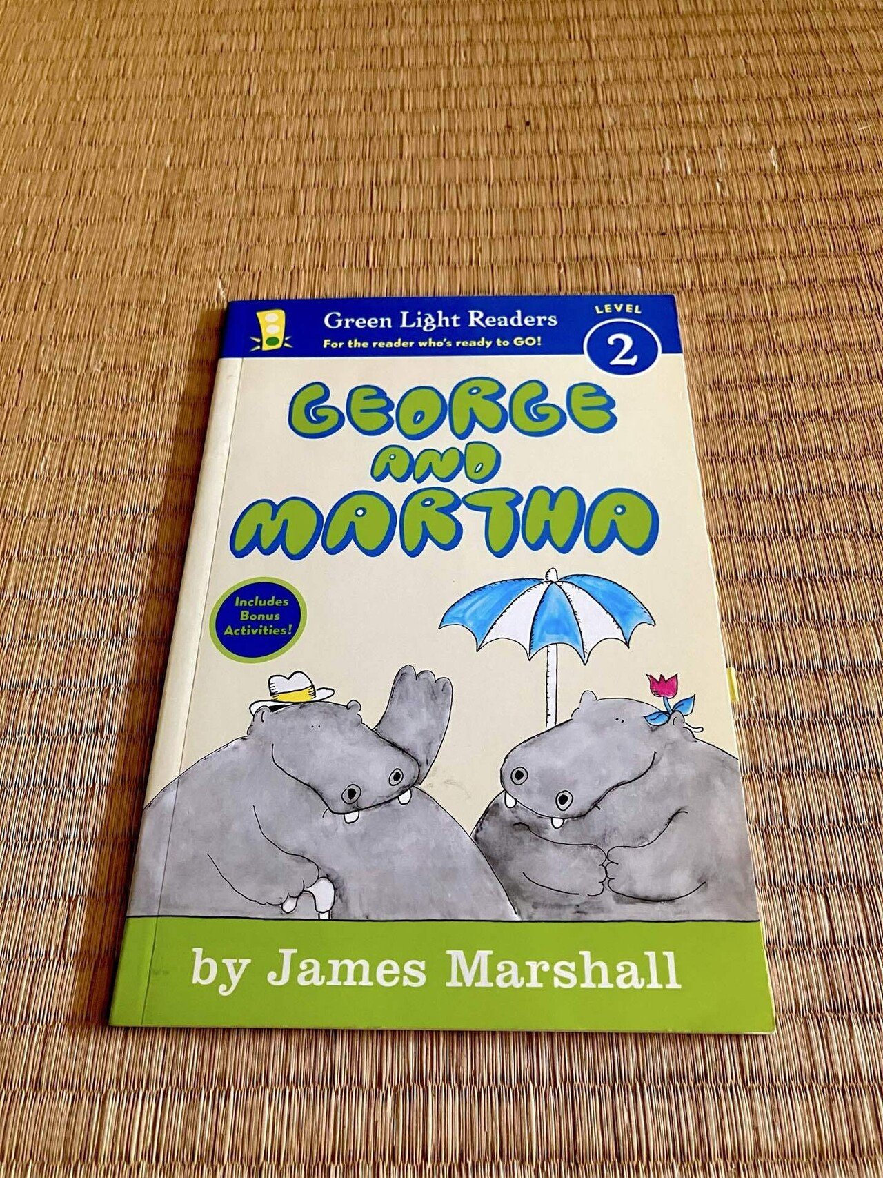 英語絵本『George and Martha』の第1話「Split Pea Soup」、この