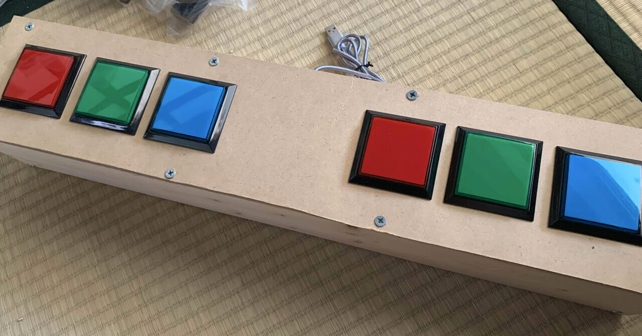 簡易的なオンゲキコントローラー（6鍵コントローラー）を作る｜Enter
