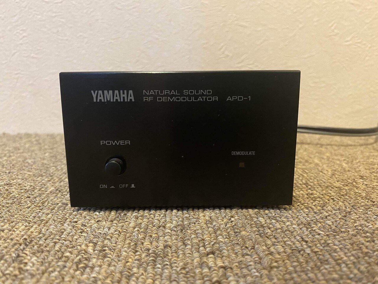 かわいい！ RF信号をデジタル信号に変換！ YAMAHAのRFデモジュレーター APD DTM・DAW