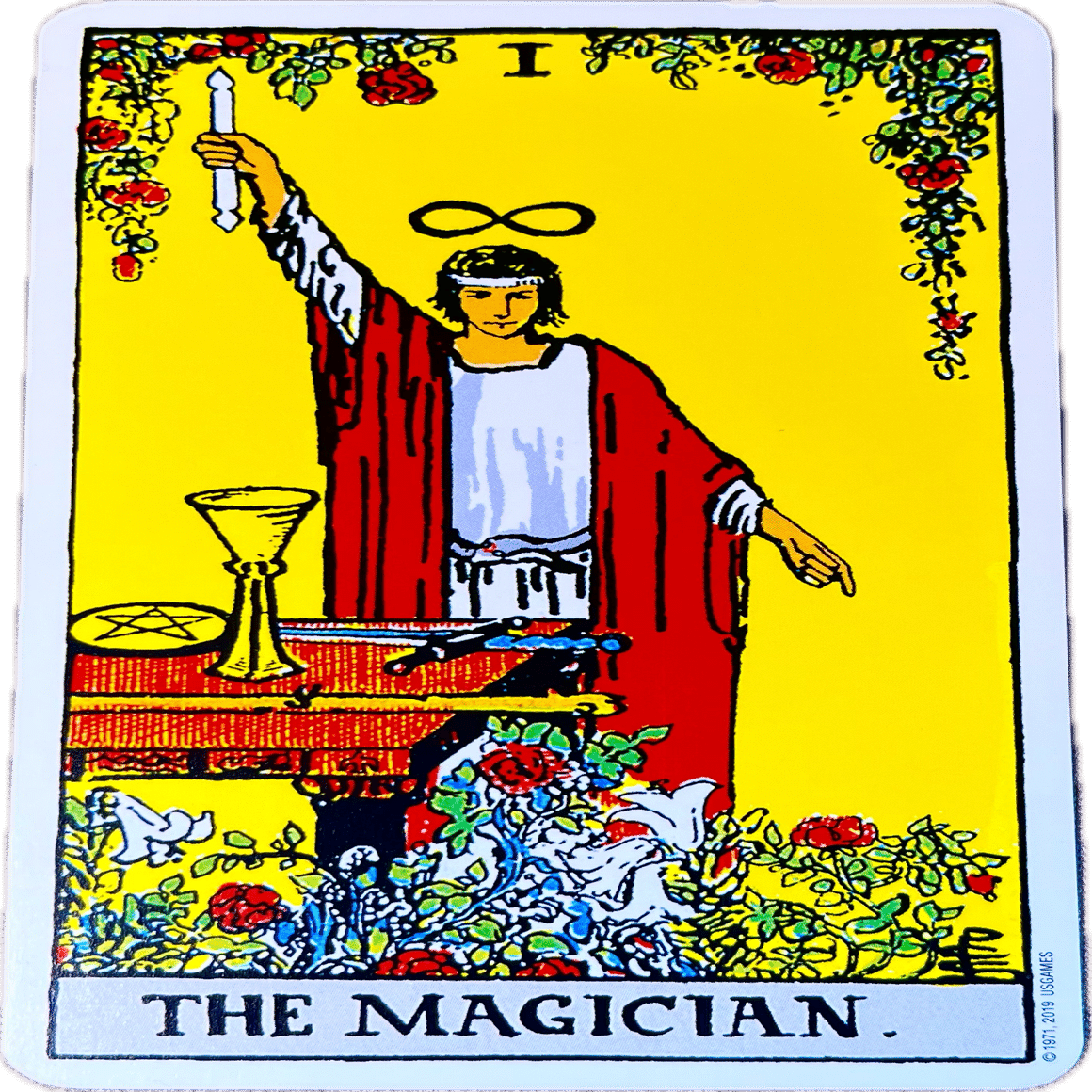 タロットカード 魔術師(THE MAGICIAN)の解説｜占い師のじゅじゅ