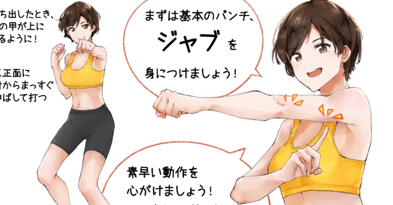 イラストで解説 Fit Boxing Fit Boxing 公式ノート Note