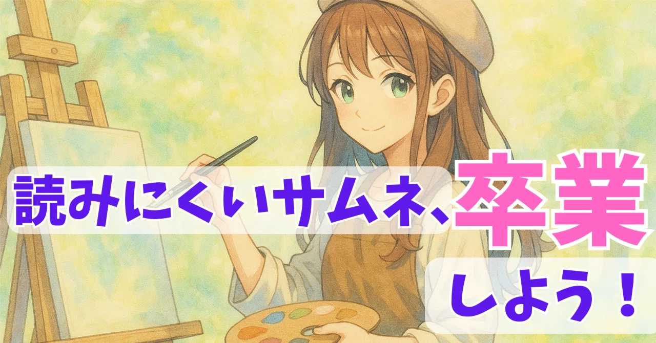 「なんかダサい…」から卒業！Canva無料版で“映えるサムネ”を作るたった2つのコツ｜ゆな｜AIラボ