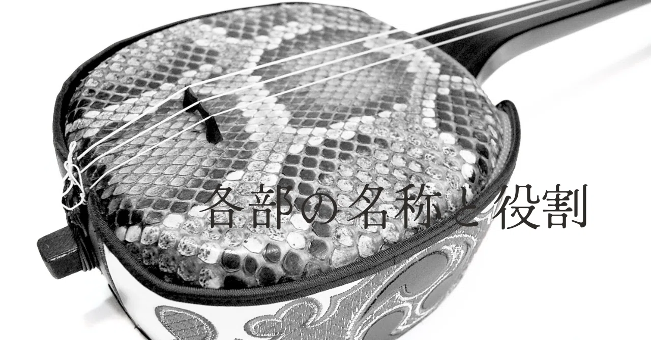 三線各部の名称と役割｜まるろう商店
