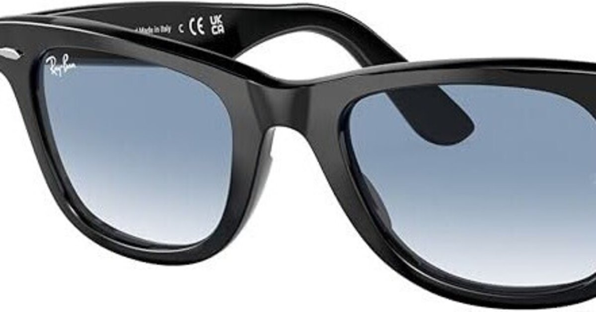ブルーグラデーション正規RayBanレイバンRB2140F 901/3Fアジアン レイバン RB2140F ウェイファーラー 901/3F ブラック(ブラック