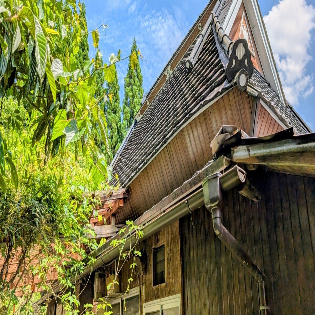 人気デザイナー 築300年、茅葺き屋根の古民家の持ち主になりました｜外資系女子 建物