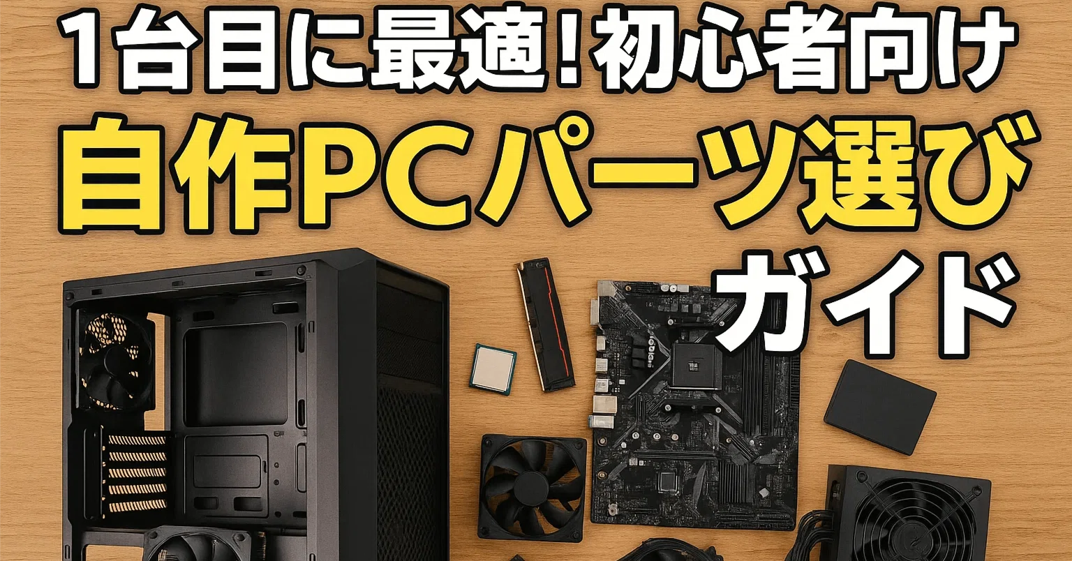 1台目に最適!初心者向け自作PCパーツ選びガイド|PCラボCOZY PC作成代行 1台目に最適!初心者向け自作PCパーツ選びガイド|PCラボCOZY PC作成代行