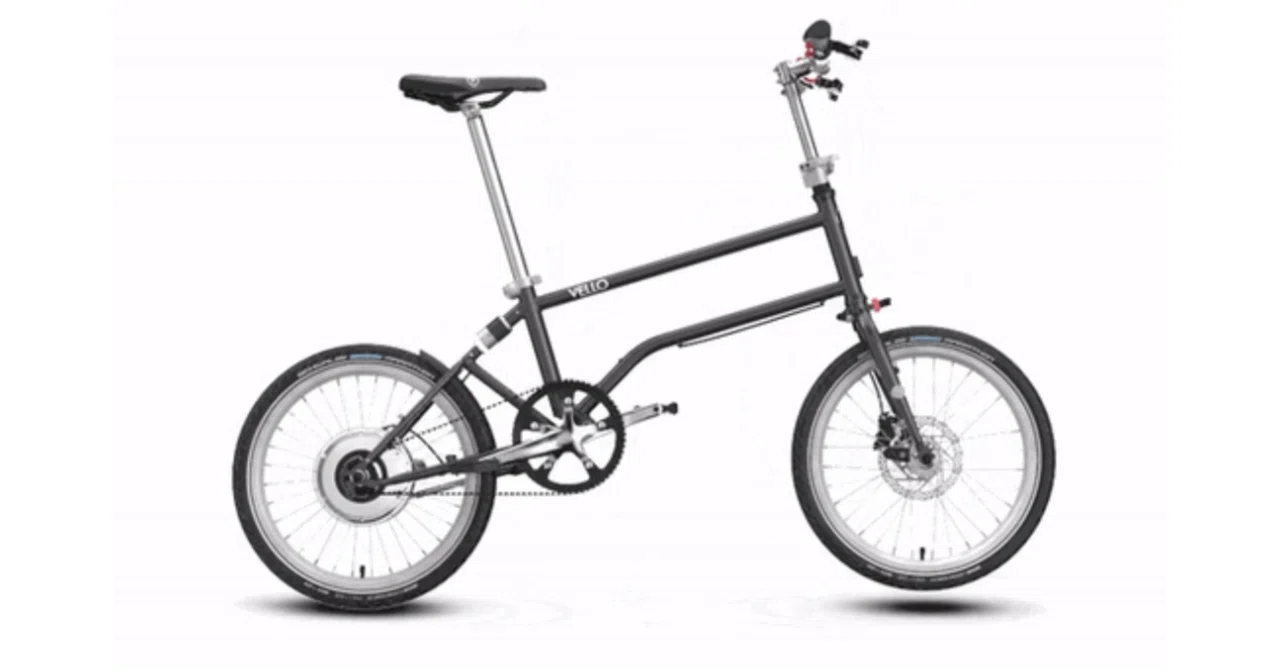 20インチ最軽量折り畳みe-bikeその細身な美 と高機能｜空色チャリ