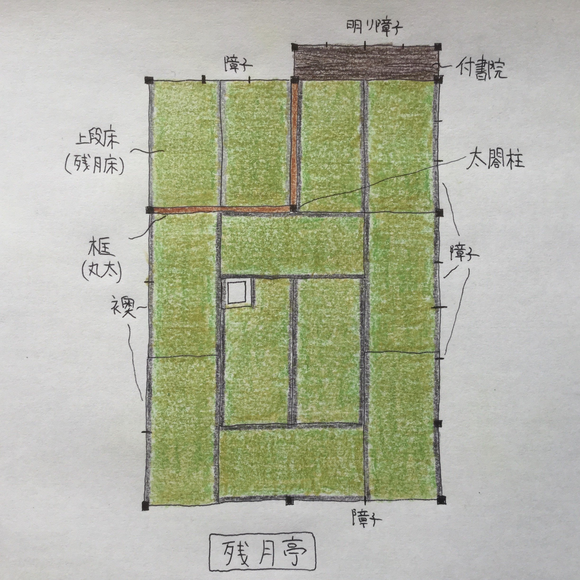 表千家の茶室(残月亭)｜茶室建築.com