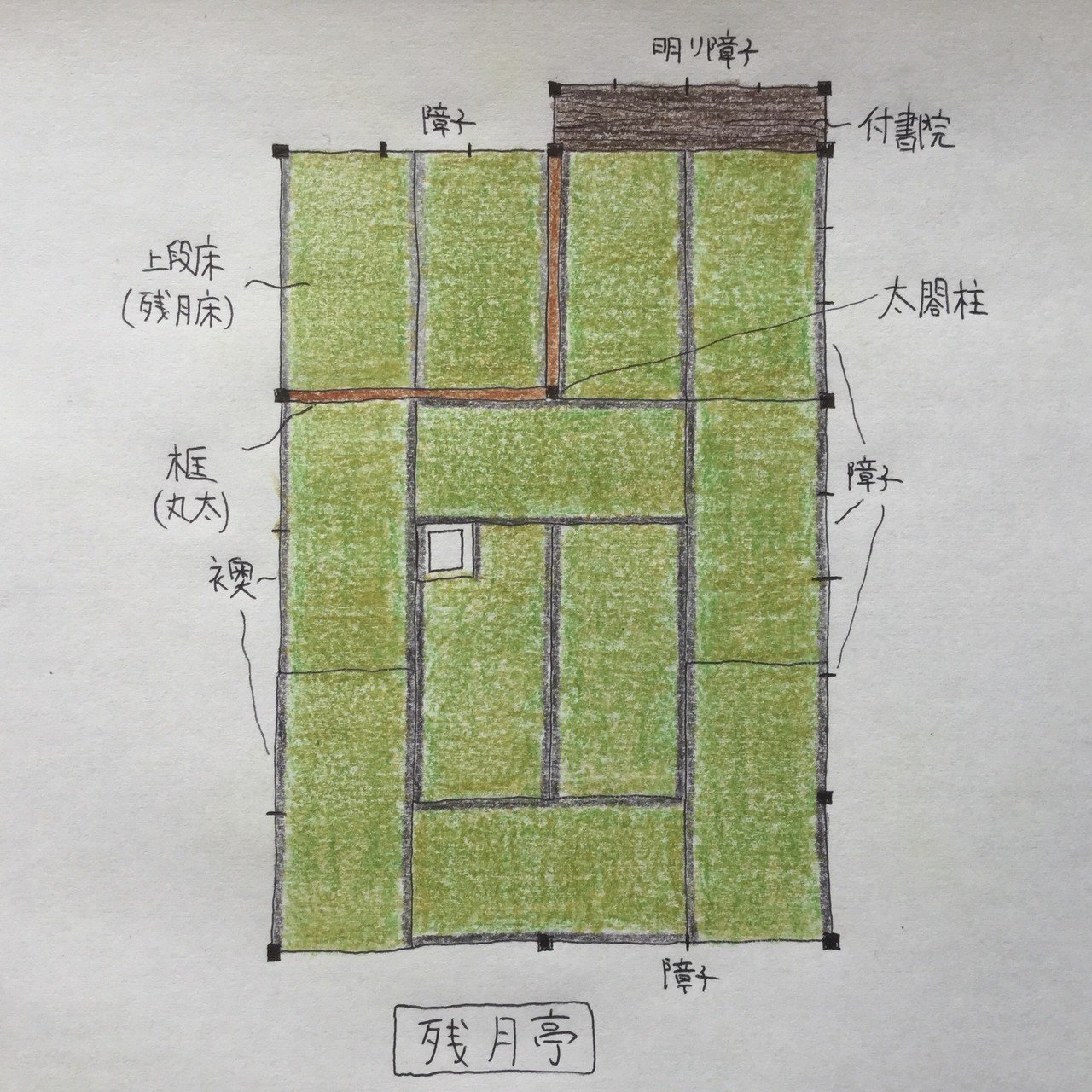 表千家の茶室(残月亭)｜茶室建築.com