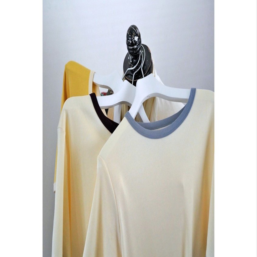 BISOWN (ビソウン) / TRIM TEE WHITE x BROWN BISOWN (ビソウン) / TRIM TEE WHITE x BROWN | aboutfukuoka(福岡市