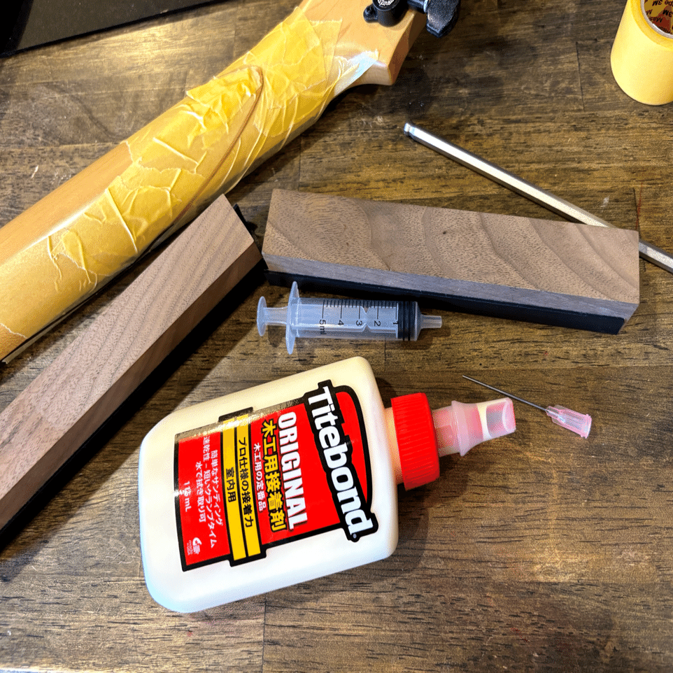 JAPAN VINTAGE】85年製Aria ProⅡのギターを修理する。その➁｜GOOD