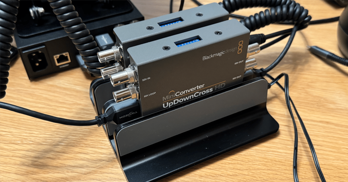 コンバーターをほどよくスタンドできるやつに気づいた件｜石井詠月私