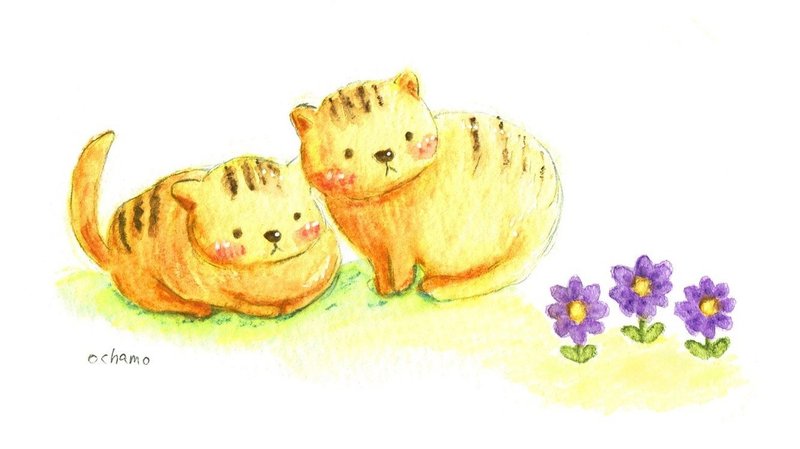 2月22日は猫の日 にゃんこイラストまとめ おちゃも イラストレーターハンドメイド作家 Note