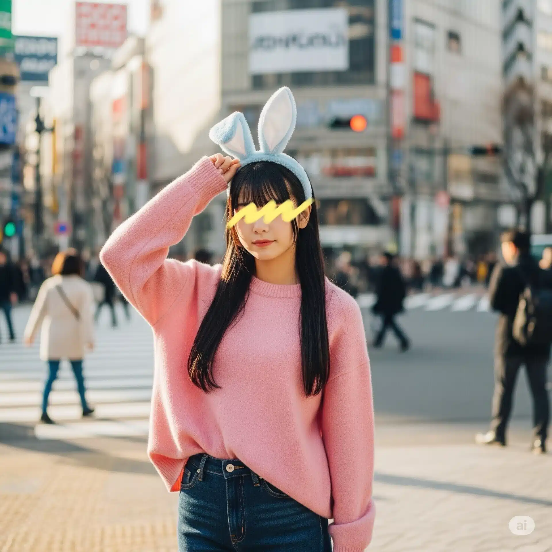 みずいろのうさぎ