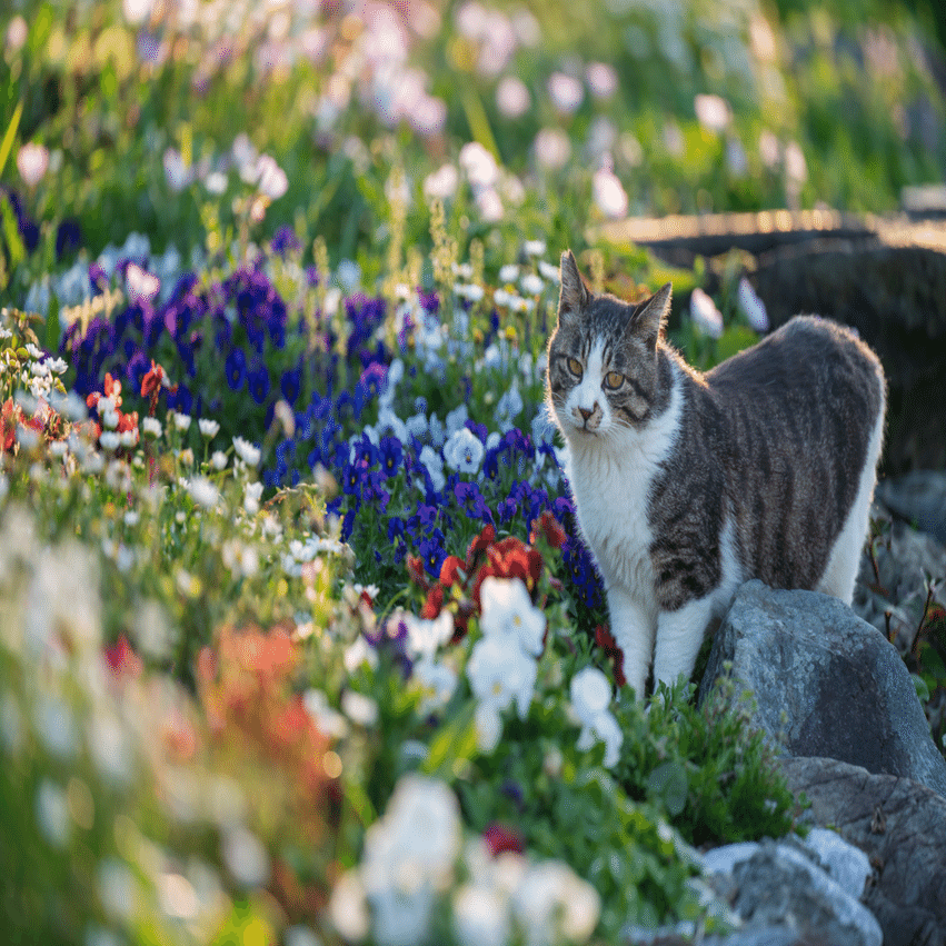 花とねこ｜深島ねこだより #3｜でぃーぷまりん