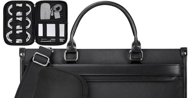 IDEASHOW 3WAYガーメントバッグ 50L ブラック Amazon | 3WAYガーメントバッグ 50L大容量 IDEASHOW スーツ収納