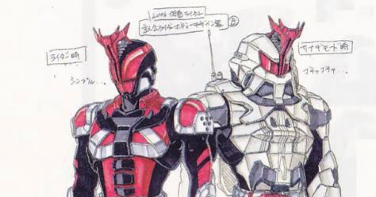 仮面ライダーカブトの没デザインの話｜恐竜