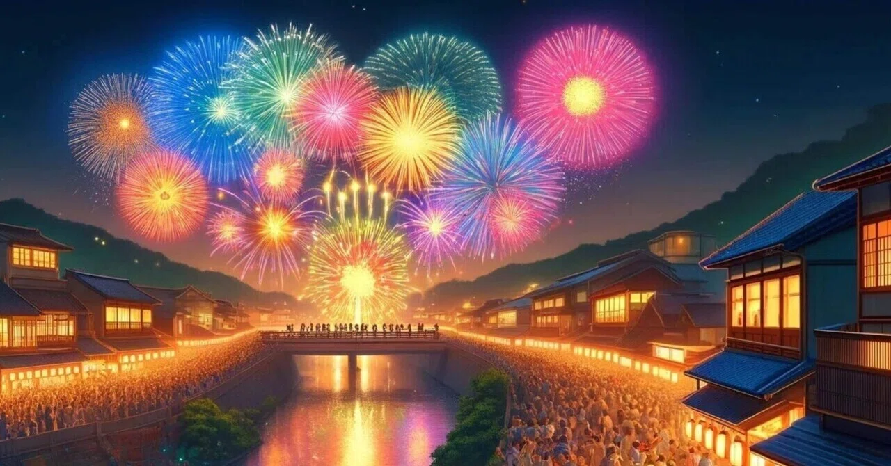 Enjoying Summer Fireworks with Yukata and Vintage】Includes a List