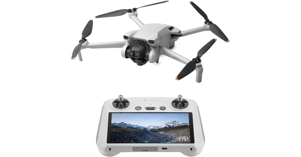 DJI Mini 3 RC付属 4K HDR 軽量ドローン グレー｜GetGadgetGot