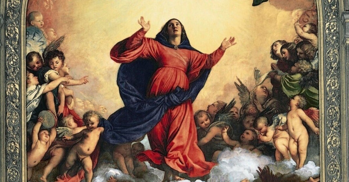 ☆素描☆ 聖母被昇天 16-17世紀イタリア ☆素描☆ 聖母被昇天