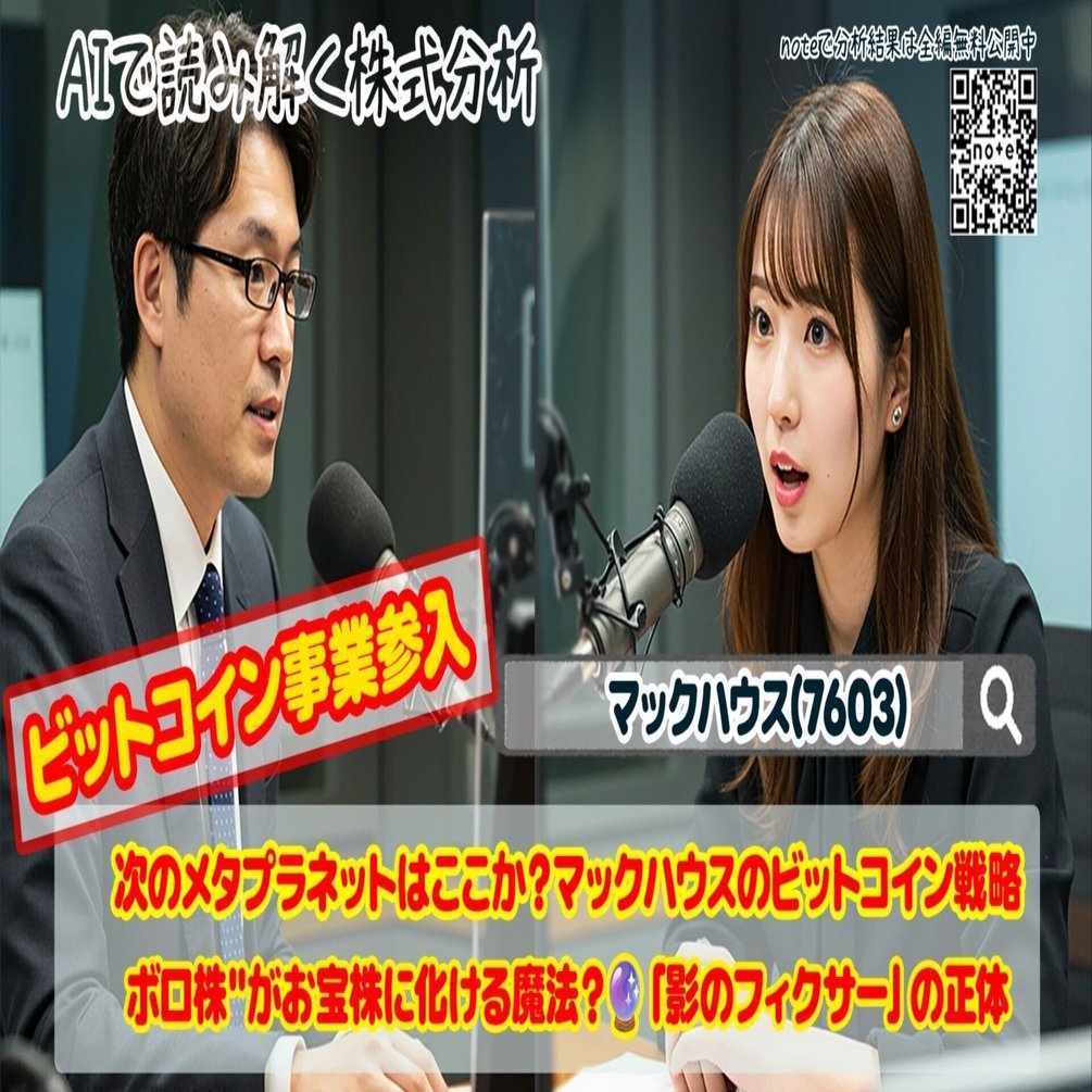 究極の錬金術か、破滅への序曲か：マックハウス、エス・サイエンス、メタプラネットを巡る「ビットコイン転換スキーム」とEVO  FUNDの共生関係｜AIで読み解く株式分析ノート🗒️