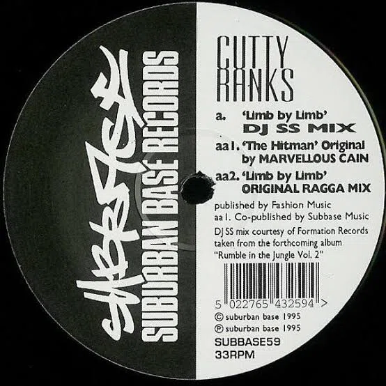 Cutty Ranks Limb by Limb 12インチ レコード Limb By Limbがすごい｜K4ZUY4