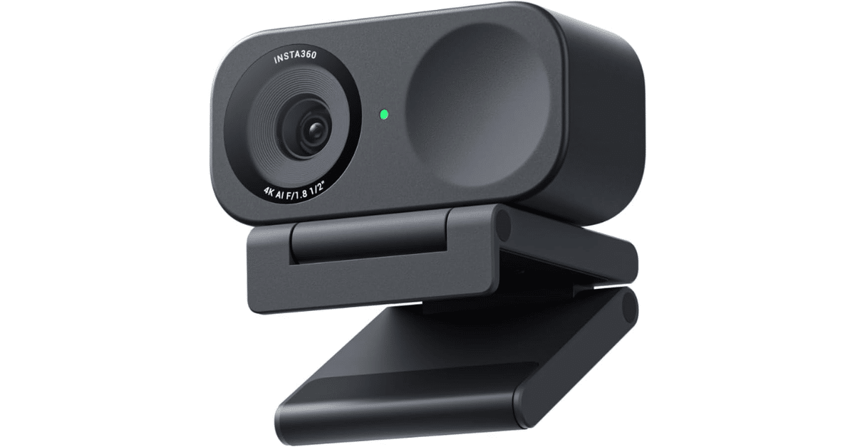 Insta360 Link 2C グラフィックブラック 4K ウェブカメラ