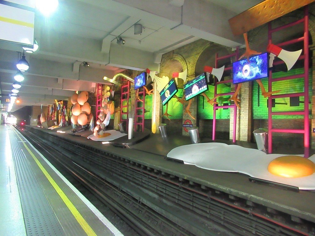 ロンドン 地下鉄のポスター「Art on the Underground」