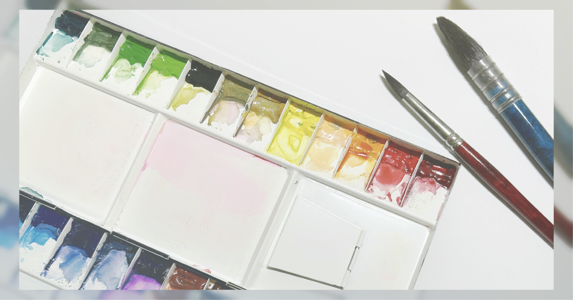 雑談】思ってたんと違う。身近な画材『透明水彩』の罠。｜n!ka